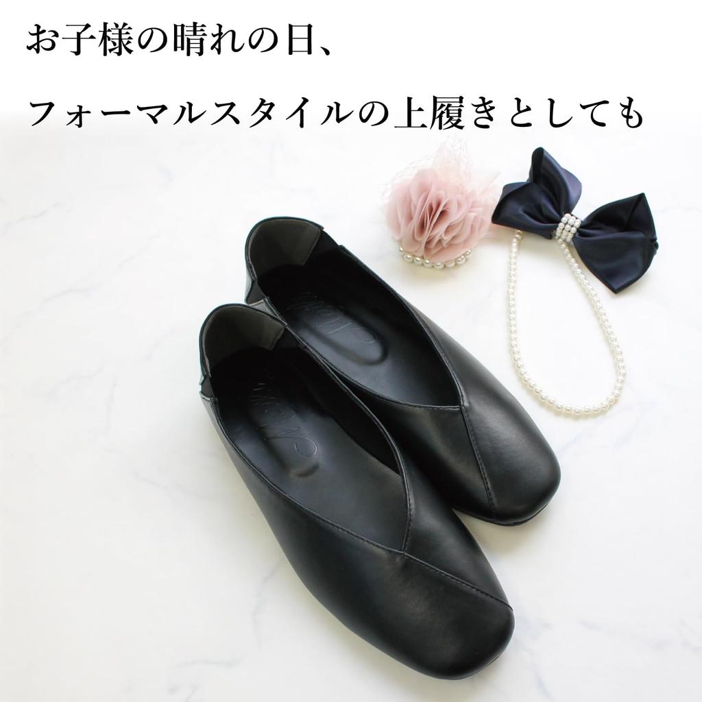 room pumps with storage size 1 pair [Strong] Heel-mounted bag, M,