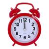 Retro Loud Alarm Clock Double Bell Mechanical Key Wound Silent Pointer Clock