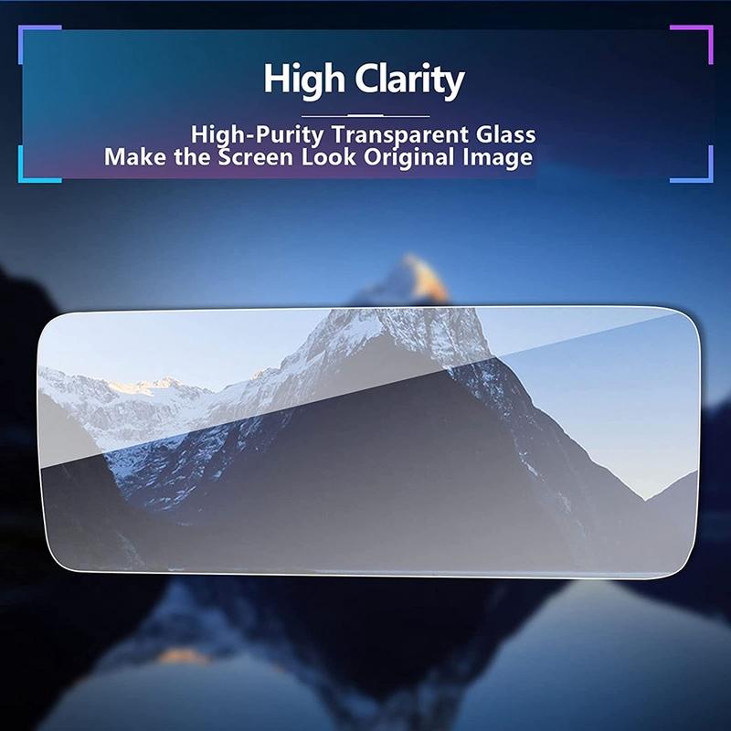 Efficientt-2 Pcs Car GPS Navigation Screen Film trument Tempered Glass Protective Film For Mercedes Benz C-Class W206 +