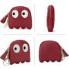 Cartoon Cute Coin Purse Leather Coin Purse Mini Niche Design Korea Ins Soft First Leather Coin Purse Girls Nice Gift