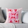 Queen of Hearts In Pink Throw Cushions & Pillows Without Core