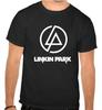 Linkin Park Rock Muziek Logo Zwart T-shirt -1030