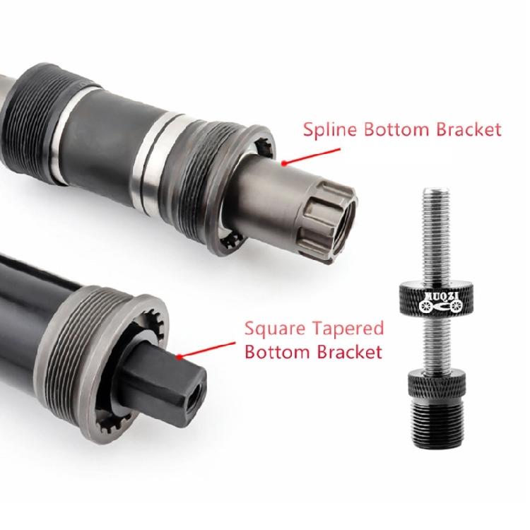 Bike Bicycles Splines Bottom Bracket Anti-Drop Auxiliary Removal Tool Outdoors