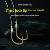 Fine-Tied Seven-Star Float Fishing Hook with Double Hook & Line Group, Taiwan Traditional Design.