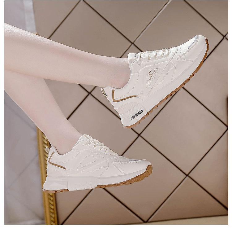 Sneakers women's 2025 new spring and summer versatile trendy feet small women's shoes dad flat running shoes fashion single shoes