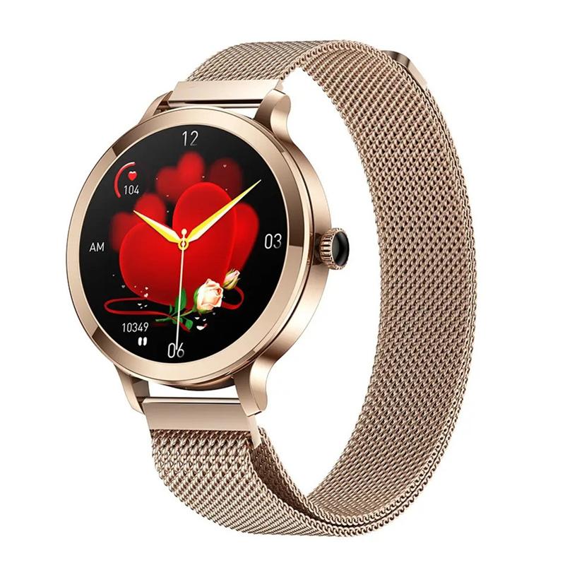 Fashion Women Smart Watch NX7 Ultra Clear AMOLED Screen Heart Rate Health Monitoring Bluetooth Call Lady Female Smartwatch