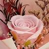 Eternal Rose Flower Mini Aromatherapy Soap Rose Bouquet Artificial Flower Arrangement Romantic Scented Flower Gift for Women Mom Wife Best Friend