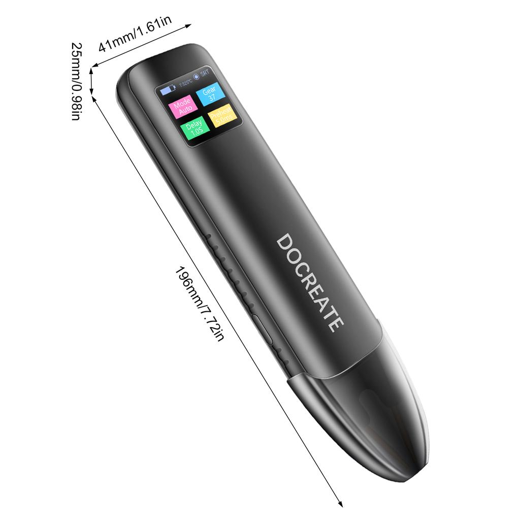 Docreate Bateria Soldador a Ponto Soldador a Ponto Portátil 99 Engrenagem Ajustável Inteligente Automático e