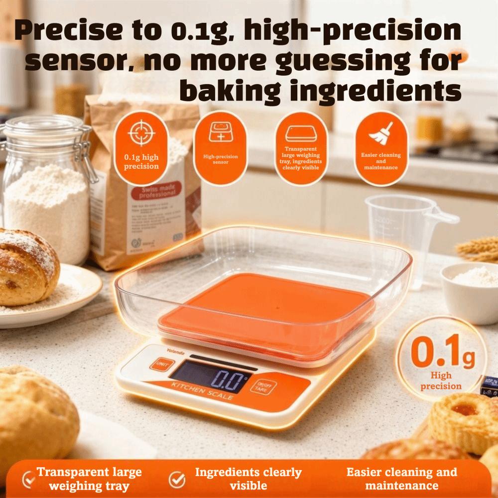 0.1g Accurate Food Scale High Precision Mini Baking Scale High Precision Electronic Scale Cooking