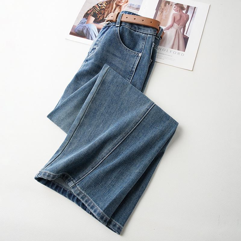 Light Blue 2025 High-Waisted Slimming Women's Harem Jeans