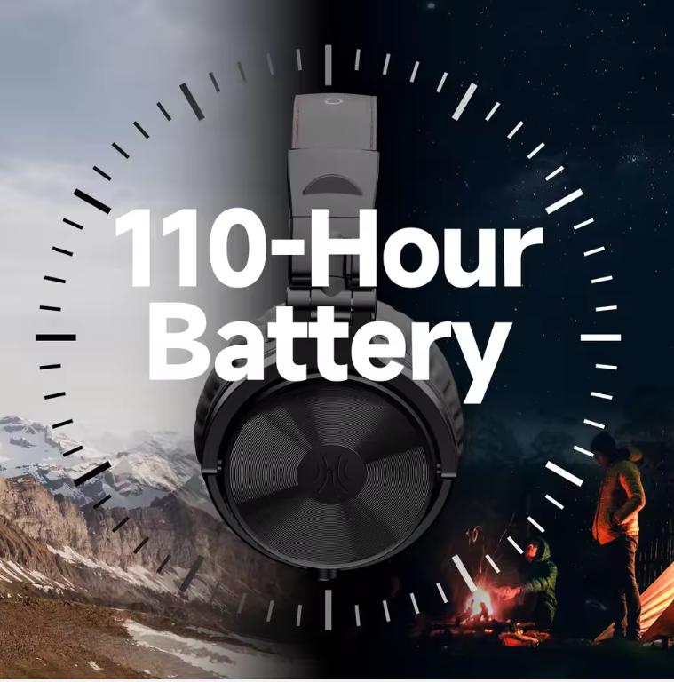 Xiaomi Bezdrátová sluchátka Youpin 110H Doba přehrávání, Bluetooth 5.2, Skládací Pohodlný střih, Stereo sluchátka s hlubokými basy s mikrofonem