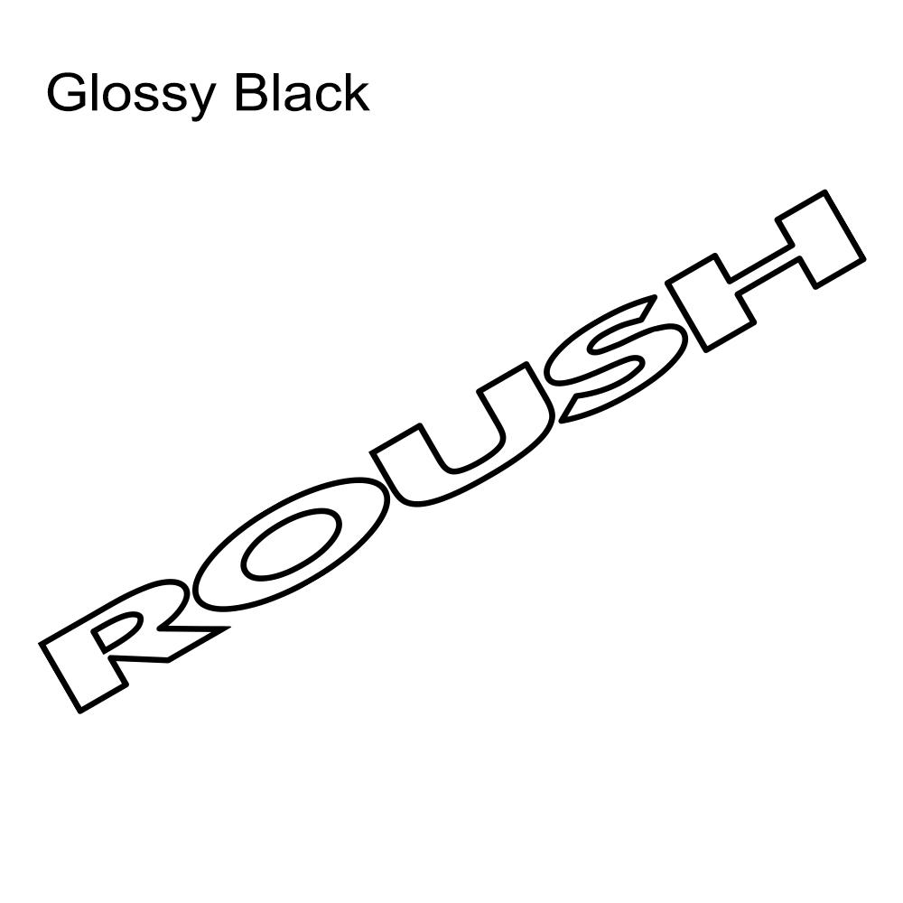 

ROUSH Windshield Sticker For Ford Mustang GT Shelby F-150 Raptor SVT Window Vinyl Decor PVC Decal Auto Tuning Accessories 1Pc