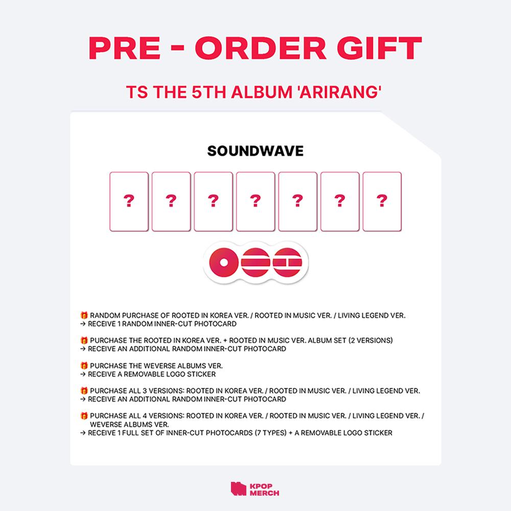 [Precomandă] BTS - ARIRANG (Album standard)