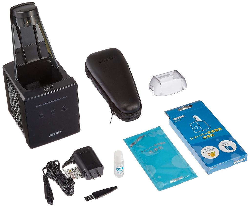 IZUMI Serie Rasierer mit Wechselklingen 4 Klingen Blau Z-DRIVE High-End IZF-V978-A-EA