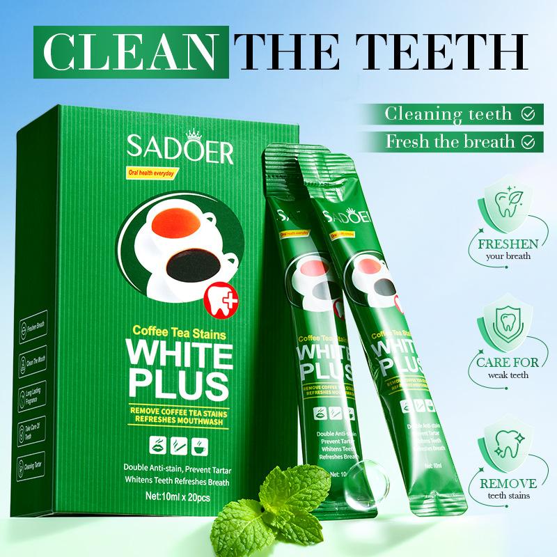 Fresh Mint Mouthwash 10ml * 20PCS Clean Oral Fresh Oral Skin Care Products