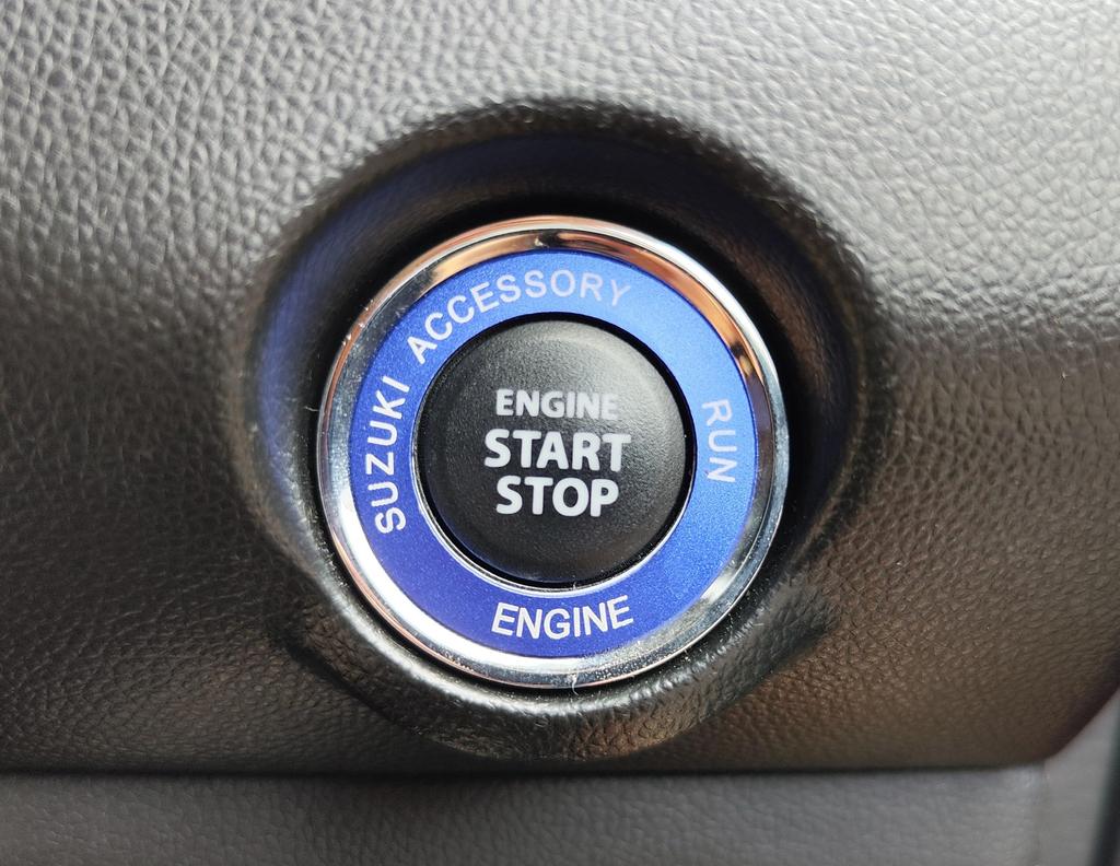 HDG Suzuki Car Push Start Button Ring Ignition Switch Blue Jimny Solio Crosby Escudo