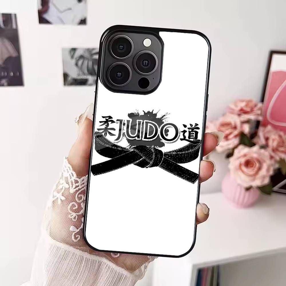 Japanese Martial Arts Judo Phone Case For iPhone 17,16,15,14,13,12,Plus,Pro,Max for Magsafe Magnetic Wireless Charging iPhone15