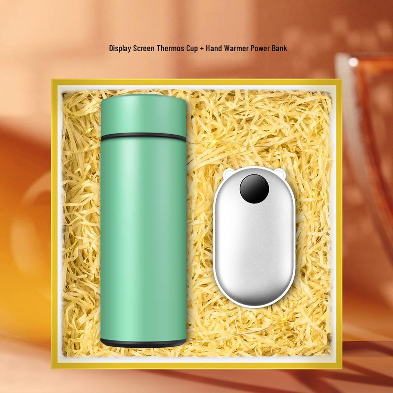 Cervical Spine Massager & Thermos Gift Set for Company Events and Client Souvenirs