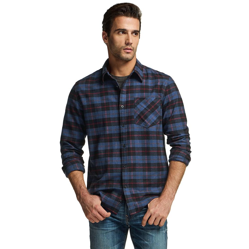 Teseulla Flannel Cotton Check Shirt