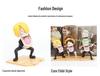 One Piece Q Version Sitting Pose Luffy, Zoro, Sanji Figures - Trendy Play Doll Model Toy Ornament