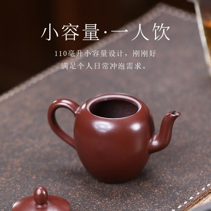 Yixing Zisha Teapot Yu Ru Pot Handmade Kungfu Teapot  Purple Clay Chinese Tea Pot