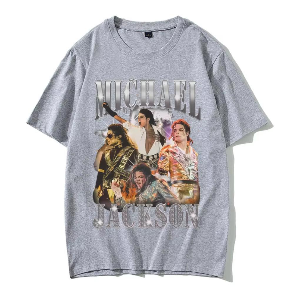 Classic Vintage Michael Jackson Graphic Tshirt Unisex Women Clothing Fashion Retro Gothic Rock Tshirts Male Punk Oversized T Shirt