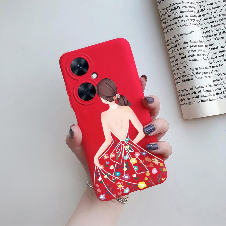 for Huawei Nova 11i Case Cute Astronaut Soft Silicone Phone Cover for Huawei Nova 11i MAO-LX9 Back Cases Nova11i 11 i Funda Etui