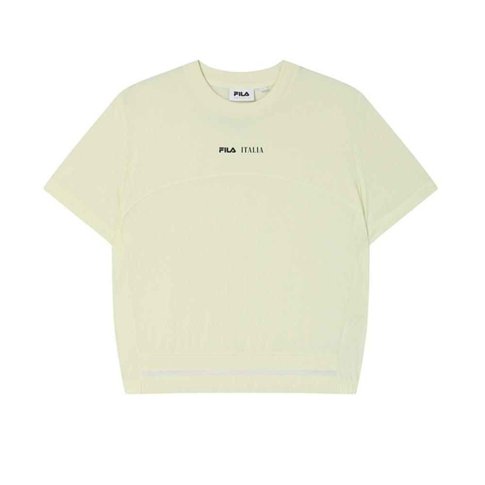 

New FILA Lifestyle T Shirt Women s Glow Pearl Green F11W524106FLG 170/88A/L