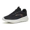 Anta Lightweight Cushioning Low top Running Shoes Women's Black Gold White 122247715-3