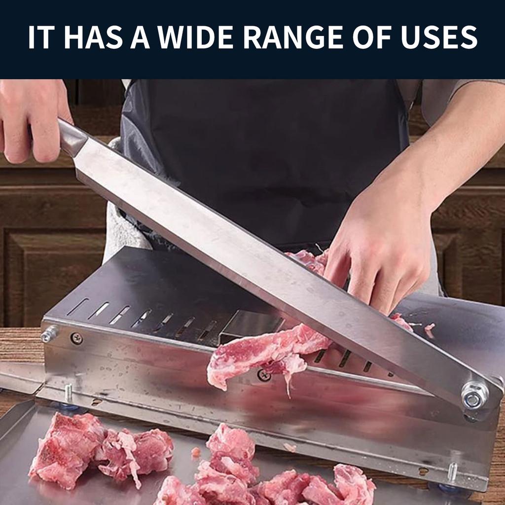 Household Kitchen Gadgets Meat Slicer Beef Herb Mutton Rolls Cutter Commercial Manual Bone Cutting Machine