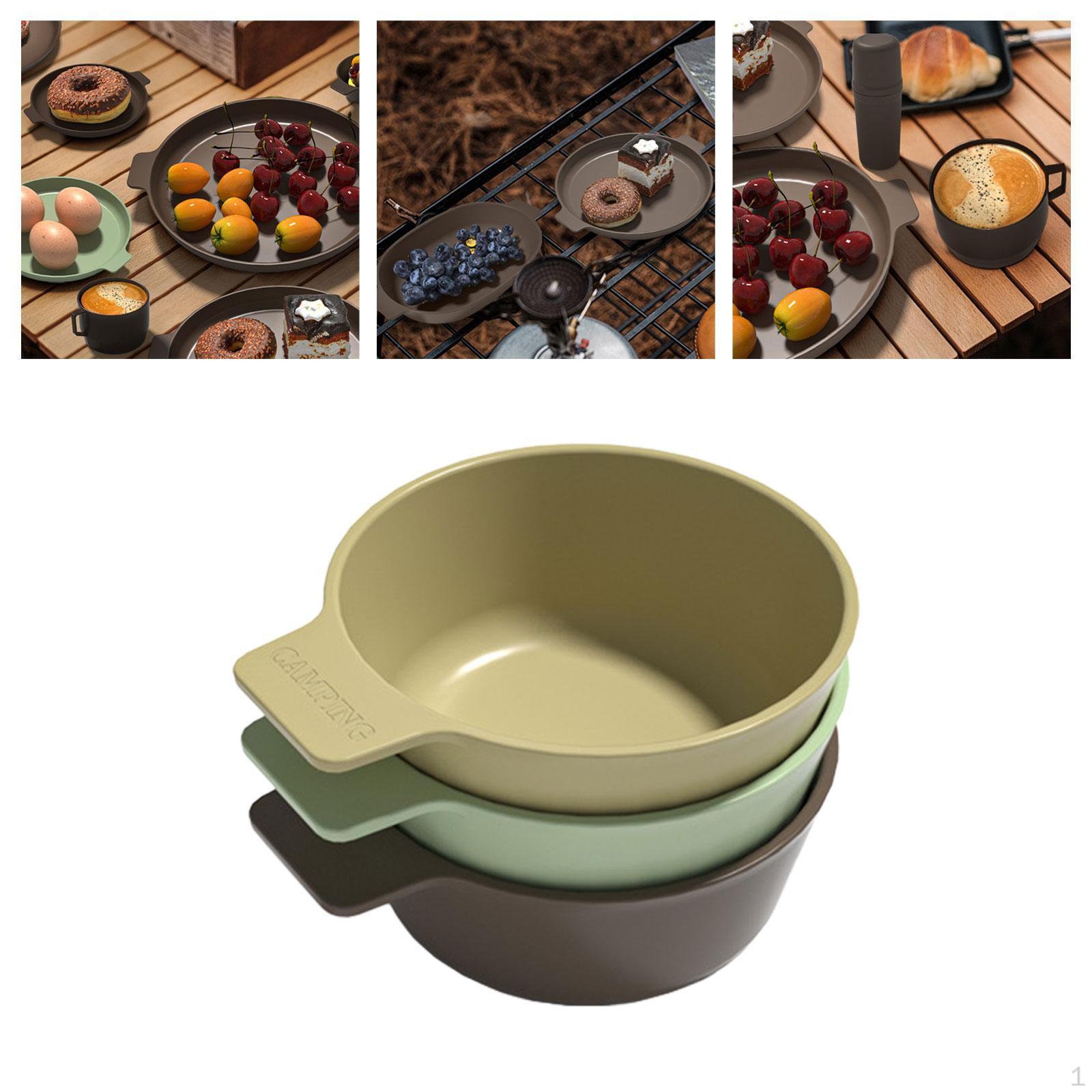 

Camping Cutlery Utensils Lightweight Adults Set Tableware for Dinner Small Bowl