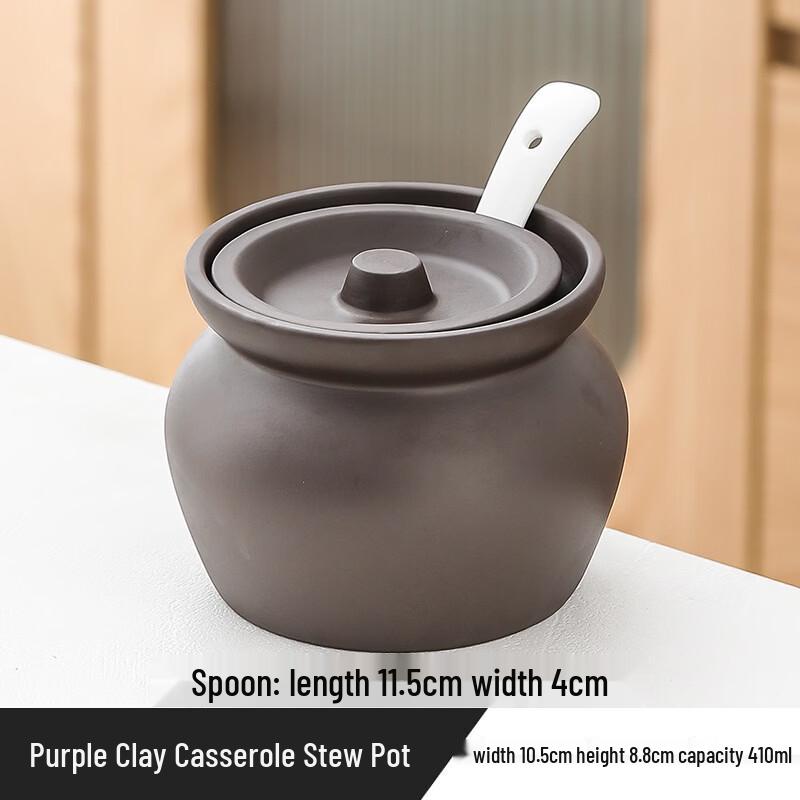 ZISIZ Zisha Ceramic Double Boiler Stew Pot
