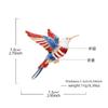 Founding Week Commemorative Brooch Independence Day Patriotic Medal Corsage Accessories