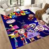 Digital Circus Carpet Perfect for Game Room Kitchen Dining Room Playrooms Antislip Carpet Anime Office Decor Spiritual Gift