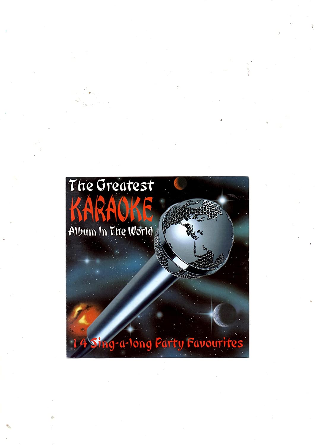 

CD VARIOUS - Greatest Karaoke Album in the SUMCD4058 Japan Music Others Used