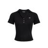 VERO MODA Women's Sleeveless V-Neck Top with Detachable Butterfly Brooch