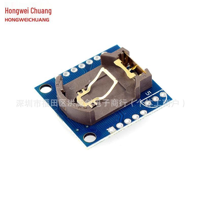 Compact I2C 24C32 Memory & DS1307 Clock Module (Battery Excluded)