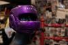 Fairtex HG17 Boxing Sparring Helmet with Nose Guard Purple M
