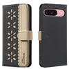 Colorful Flowers Wallet Card Holder Magnetic Leather Case for Google Pixel 9 Pro XL 8 8A Pixel9 Pixel8 Flip Purse Phone Cover