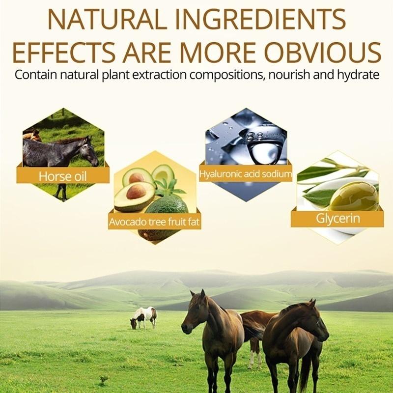 Horse Oil Repair Hand Cream Anti-Aging Soft Hand Whitening Hydratační výživný krém na ruce