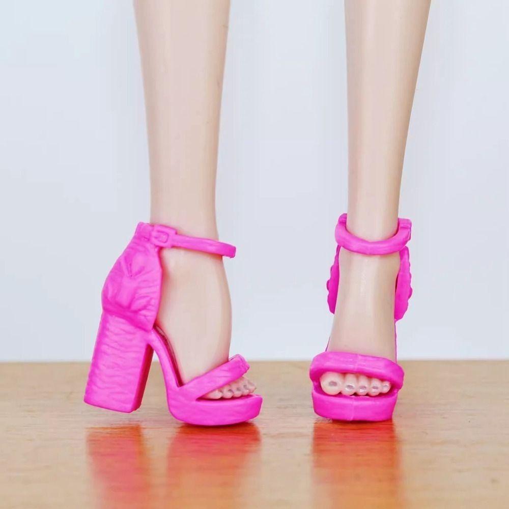 Original High Heels Shoes 30cm Figure Doll Sandals High Quality Doll Casual Shoes Doll Accessories