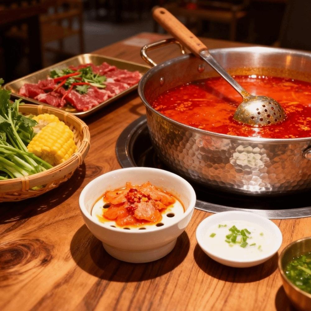 Ceramic Dipping Sauce Bowl Creative Double-layer Filter Soup Bowl Hot Pot Drip Oil Bowl  Home