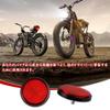 Motorcycle Reflector Reflector, Bicycle, Small, Round, Reflective Warning, Electric Cars, Motorcycles, Boats, Trucks, Bicycles,