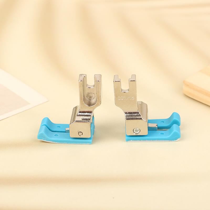 1ks Cd1/32'' 1/16'' Průmyslový šicí stroj Plastová Dvojitá kompenzační patka Šicí stroj s vázaným stehem Standardní patka