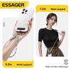 Essager 2 In 1 Type-C C To Type-C Fast Charging Cable Data Cord with Neck Straps Lanyard 60W PD Cable For iPhone Samsung Huawei