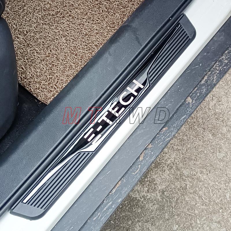 Pro Renault CAPTUR KAPTUR E-TECH 2014- 2024 Příslušenství Nerezová Ochranná Lišta Prahu Dveří Kryt Styling