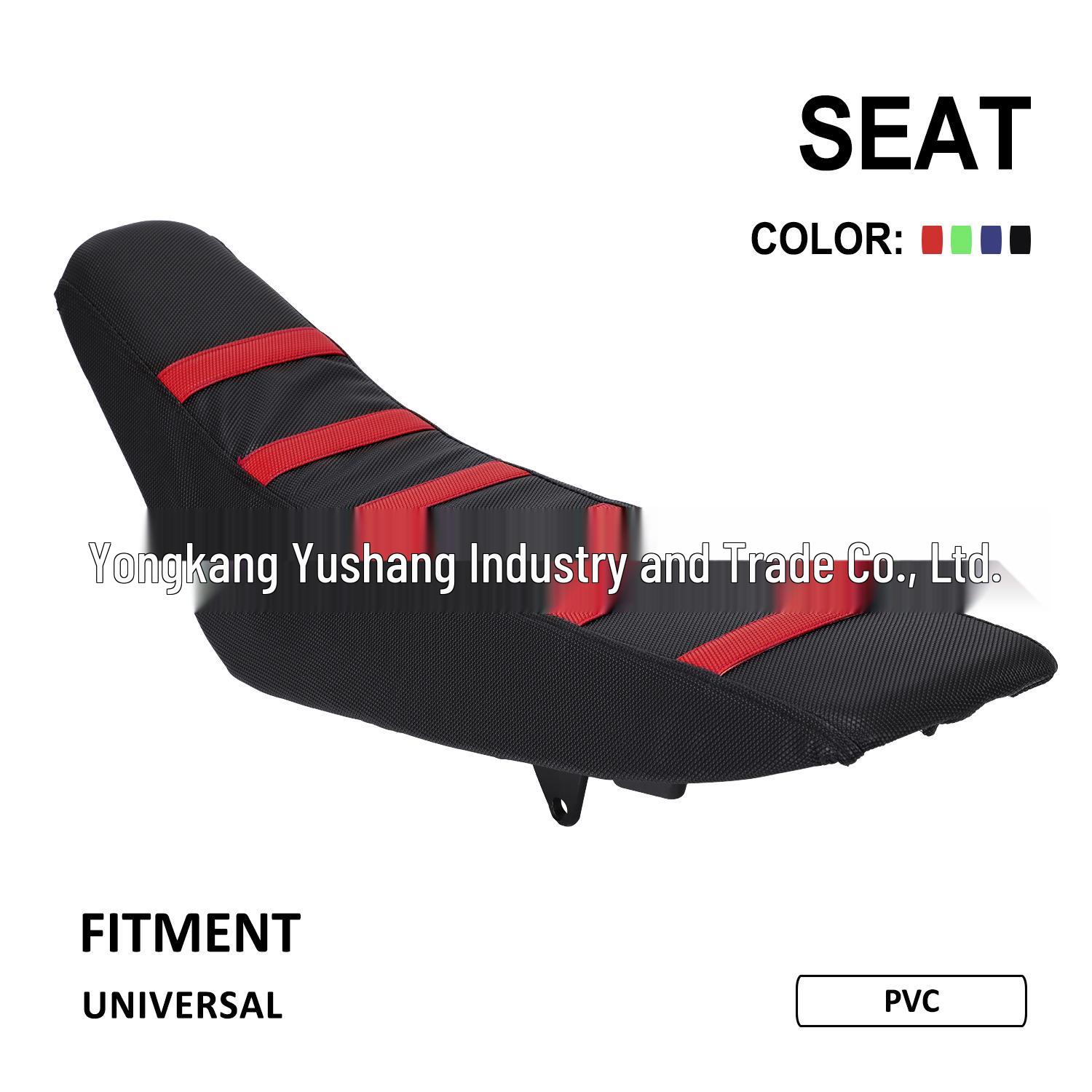 

Universal Seat Cover for EXC, XC, SX, CR, CRF, YZ, YZF, WR, WRF, RMZ, DRZ motorcycles. чорний