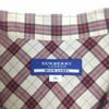 Burberry Modré šaty s balónovými rukávy v délce pět osmin [36/S] Volánkový detail(POUŽITÝ)