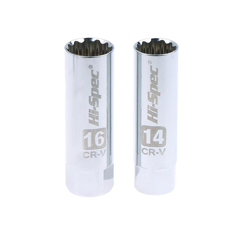 Hot Car Spark Plug Socket Universal Wrench 14/16/21mm Install Replace Repair Kit Magnetic Spark Plug Removal For Car Repair