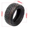 TUOVT 90/55-6 Off-road Vacuum Tyre or 10 Inch City Tubeless Tire for Electric Scooter Accessories